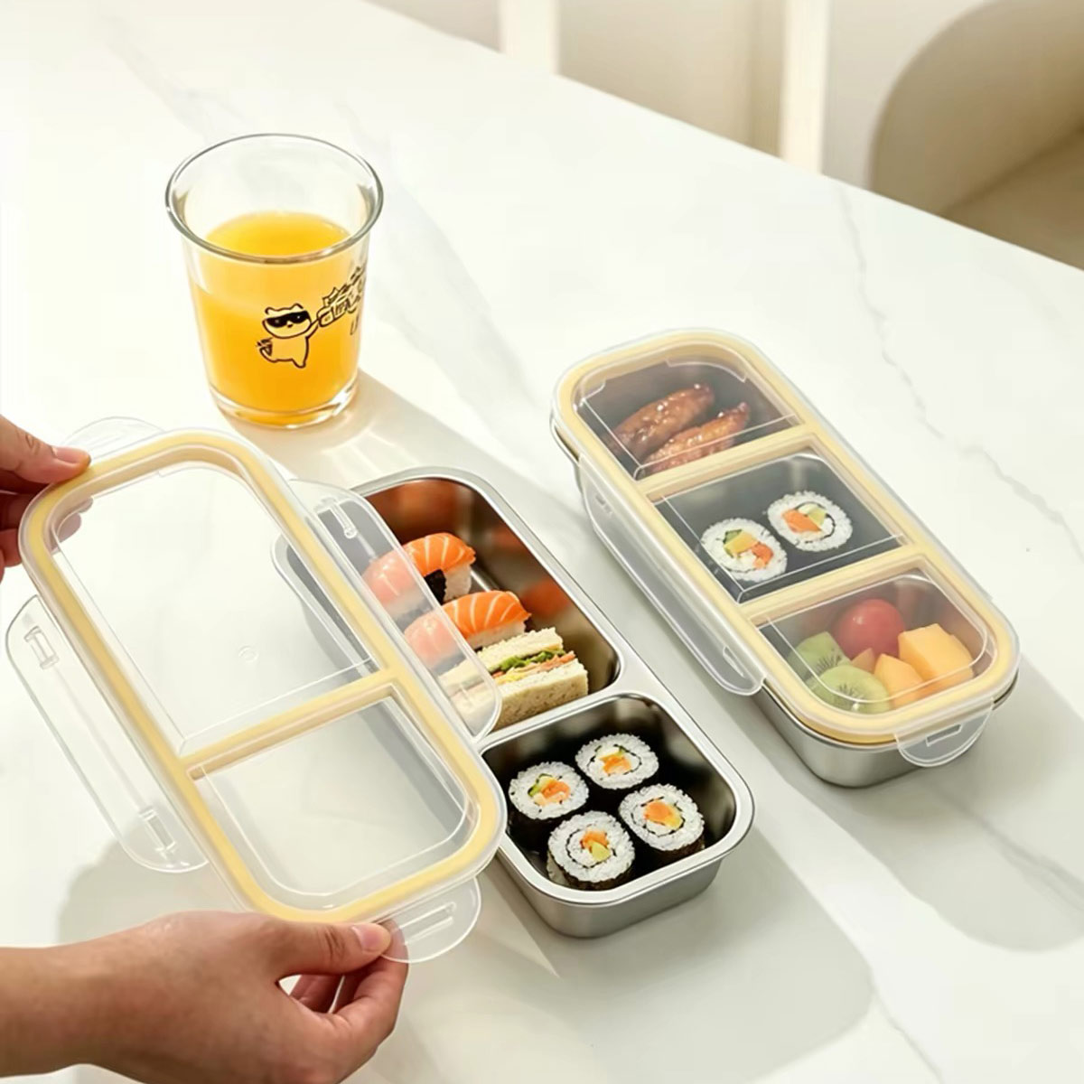 Edelstahl-Lebensmittelbehälter – Food Storage Meals Bewertung und Preis