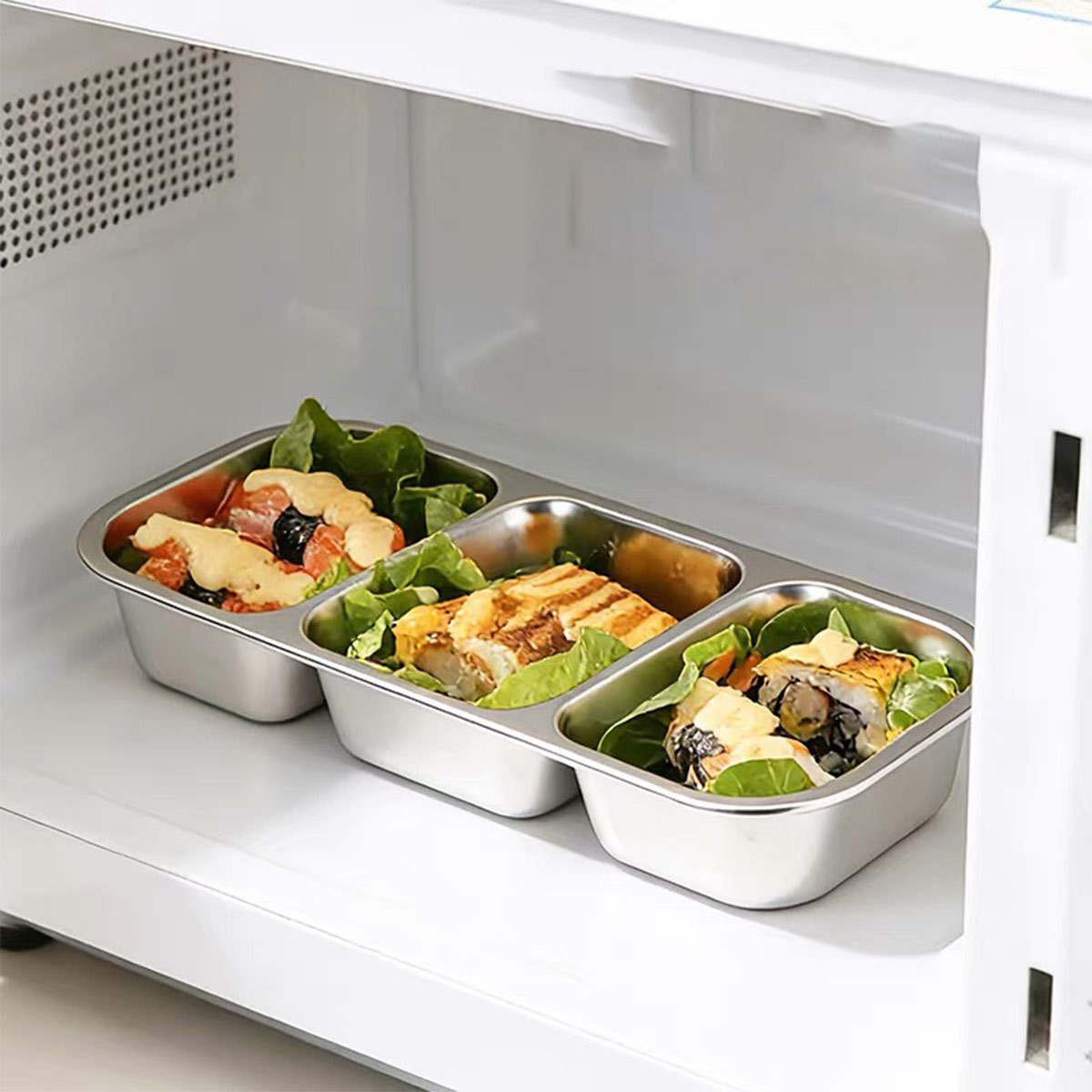 Edelstahl-Lebensmittelbehälter – Food Storage Meals Bewertung und Preis