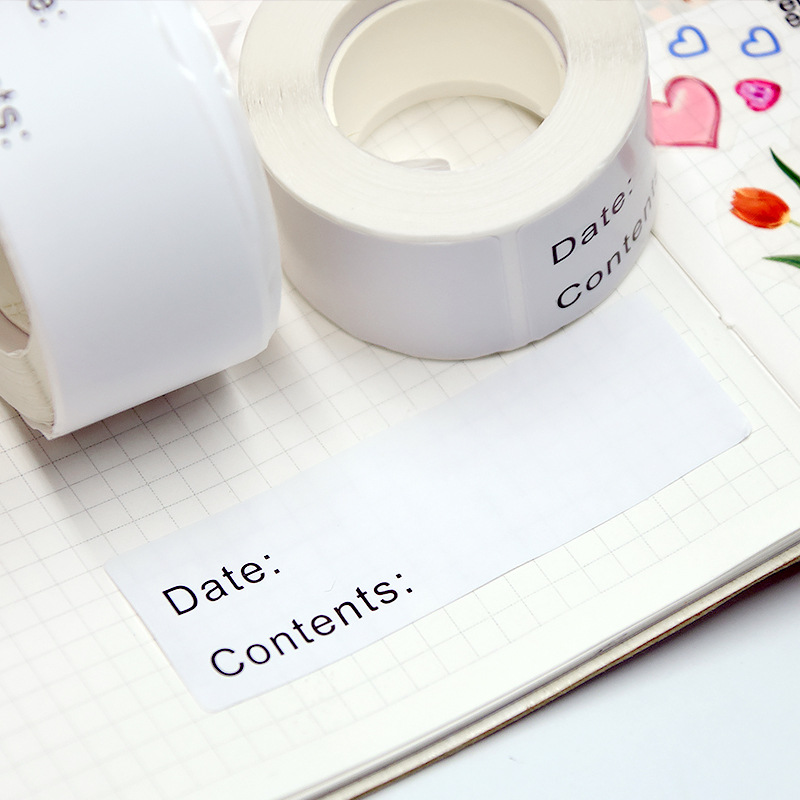 Selbstklebendes, abnehmbares E – Food Storage Labels Bewertung und Preis