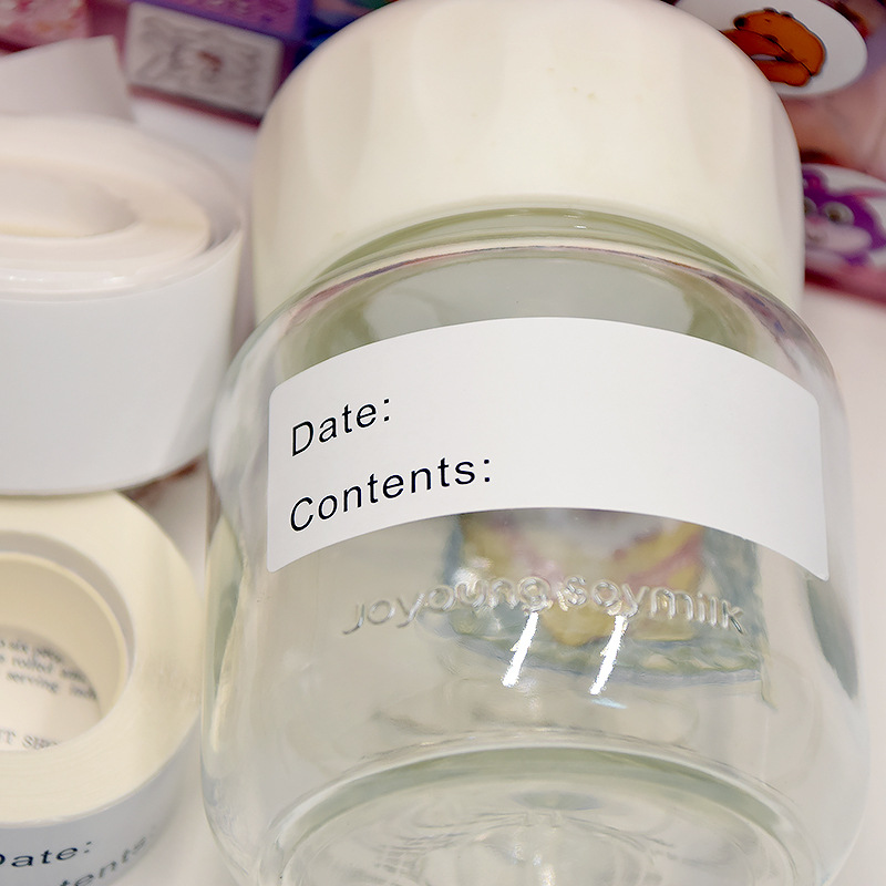 Selbstklebendes, abnehmbares E – Food Storage Labels Bewertung und Preis