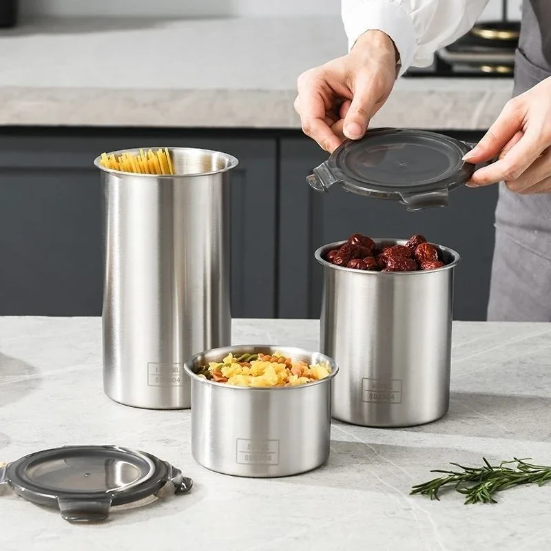 304 rostfreie luftdichte Behäl – Food Storage With Dividers Bewertung und Preis