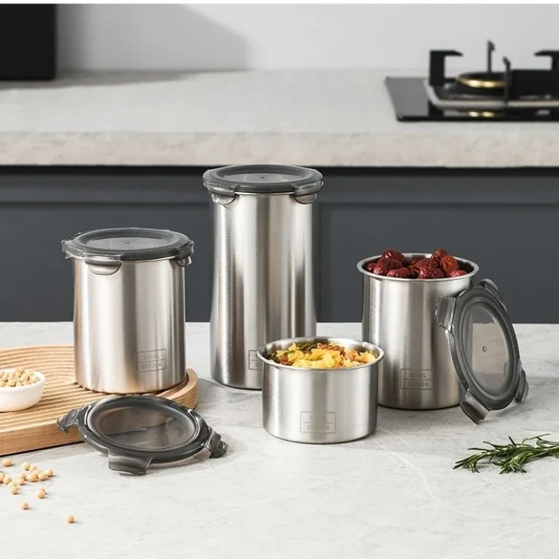 304 rostfreie luftdichte Behäl – Food Storage With Dividers Bewertung und Preis