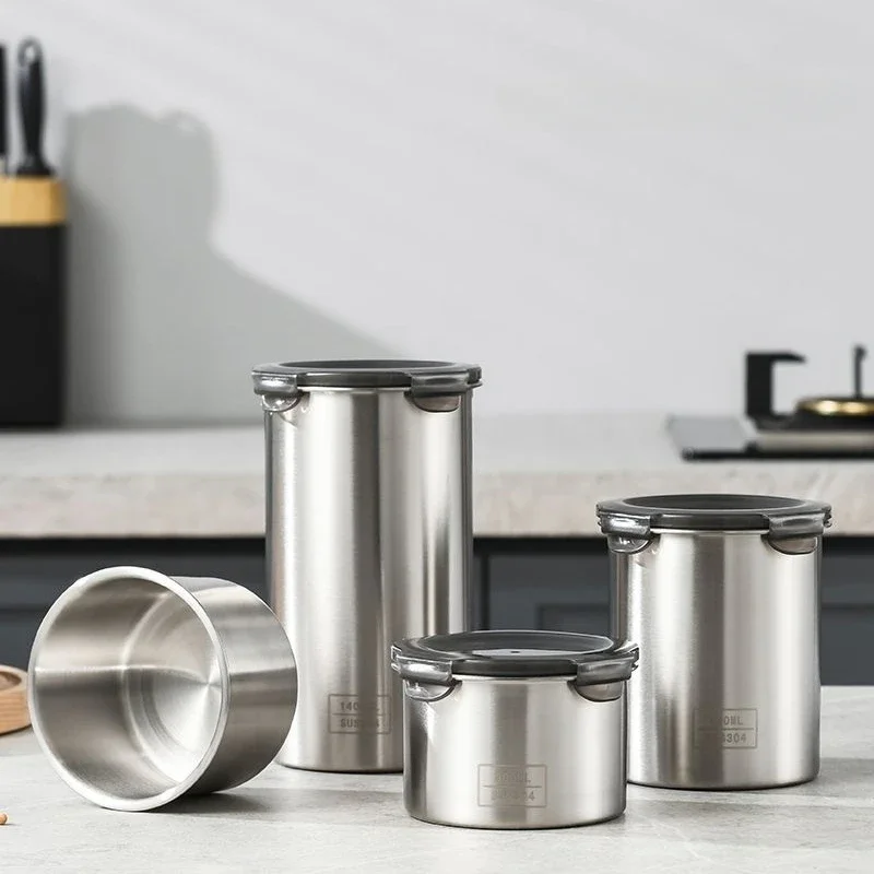 304 rostfreie luftdichte Behäl – Food Storage With Dividers Bewertung und Preis