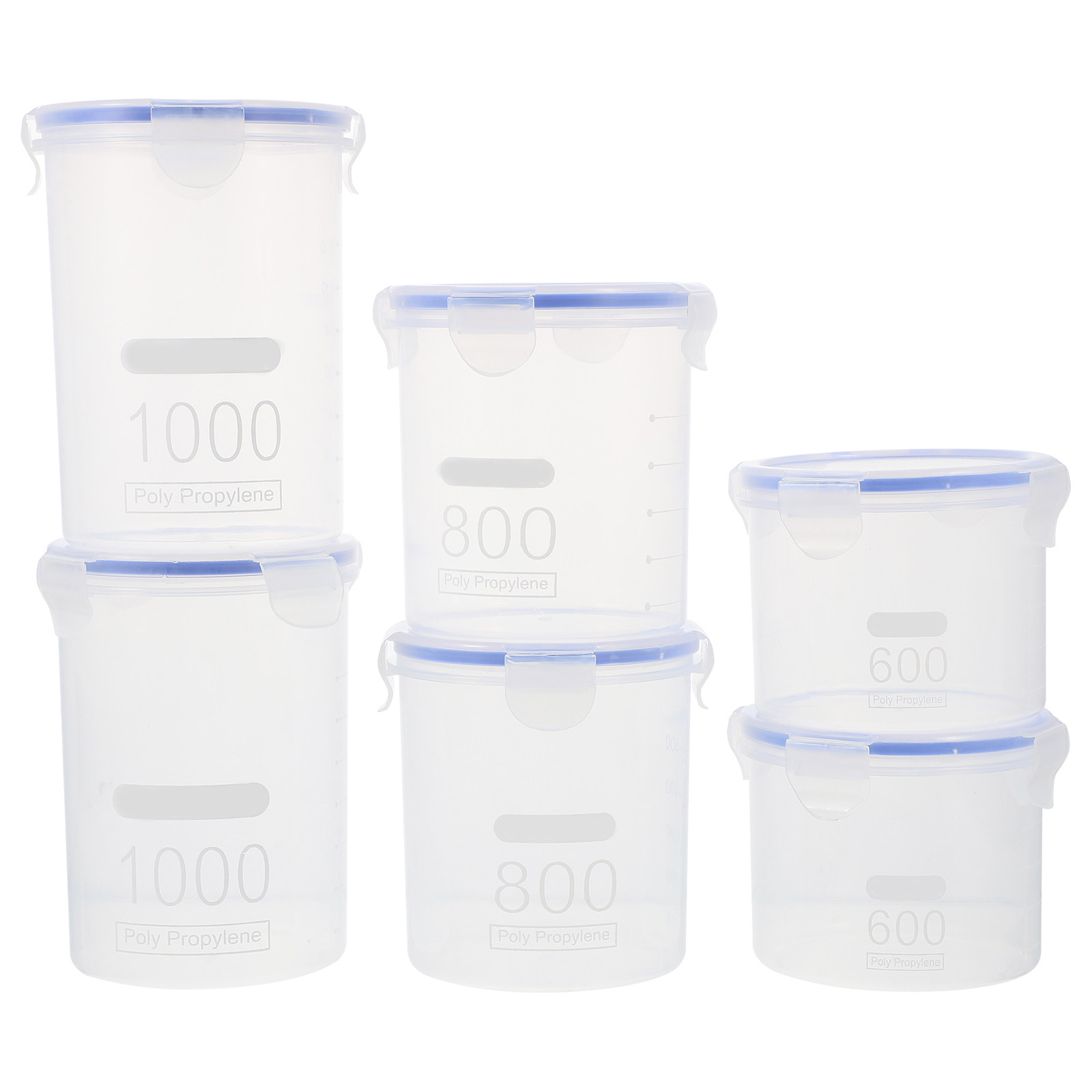 6 Stück luftdichte Vorratsdose – Food Storage Containers Bewertung und Preis