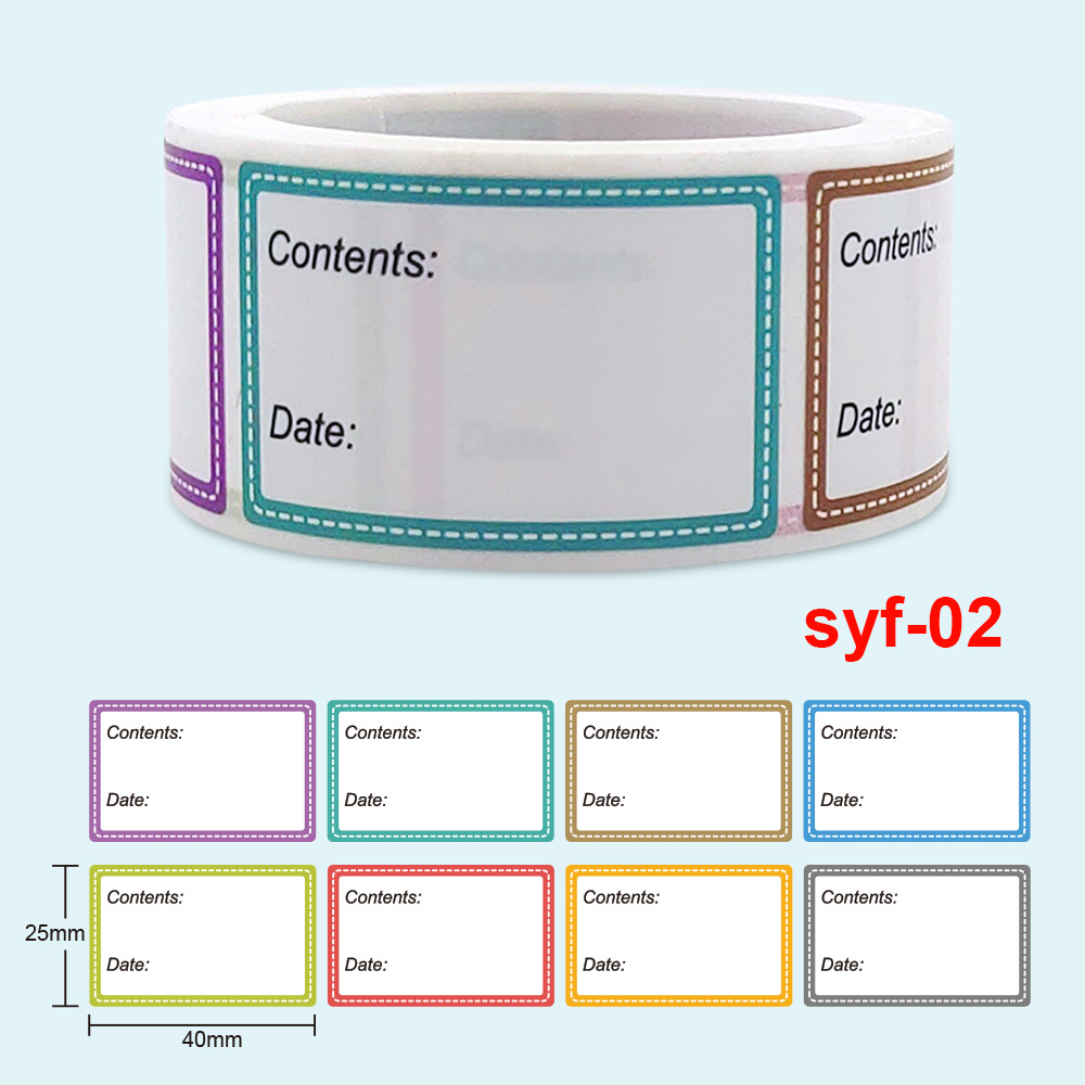Sicheres Datum, Lebensmittelka – Food Storage Labels Bewertung und Preis