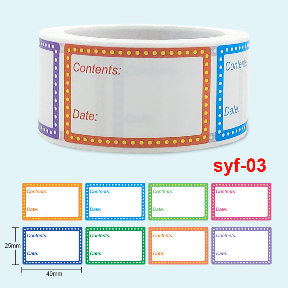 Sicheres Datum, Lebensmittelka – Food Storage Labels Bewertung und Preis