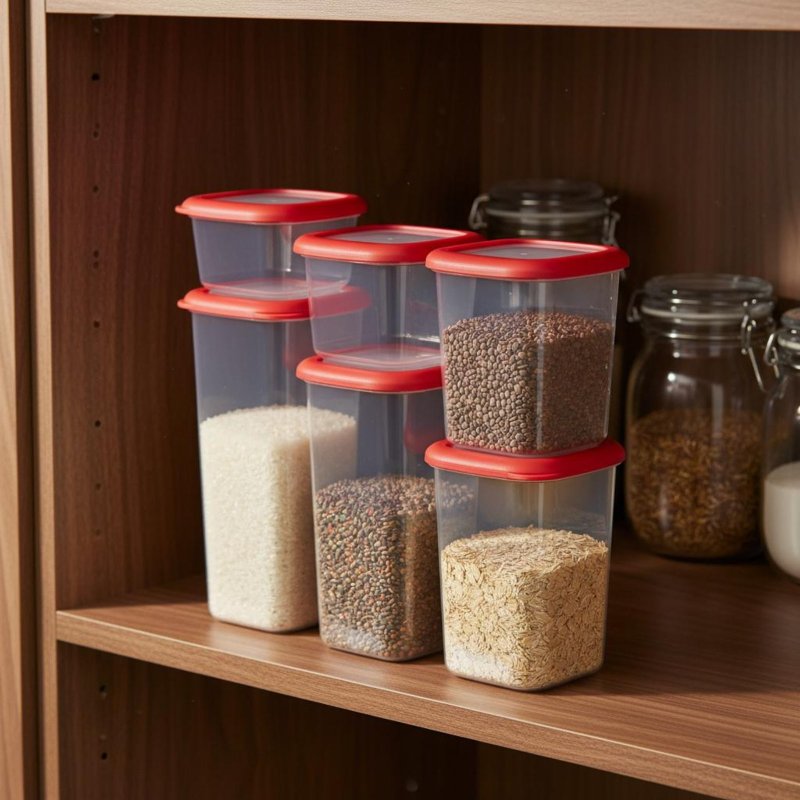 6-teiliges Luftdichtes Lebensm – Food Storage Containers Bewertung und Preis