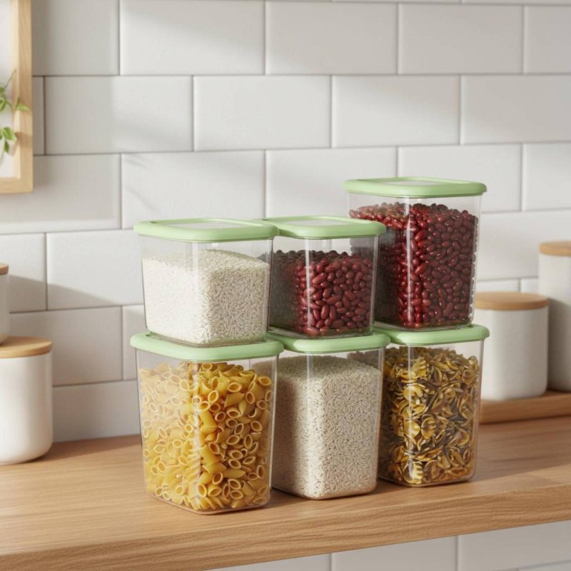 6-teiliges Luftdichtes Lebensm – Food Storage Containers Bewertung und Preis