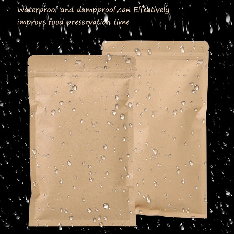 100 Stück braune Kraftpapier-B – Food Storage Bag Bewertung und Preis