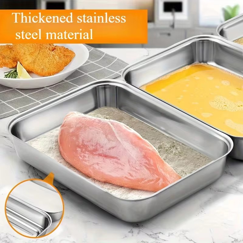 3-teilige Edelstahl-Lebensmitt – Food Storage Meals Bewertung und Preis