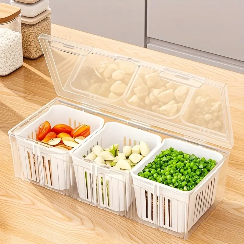 1 Stück Lebensmittel-Aufbewahr – Food Storage With Dividers Bewertung und Preis
