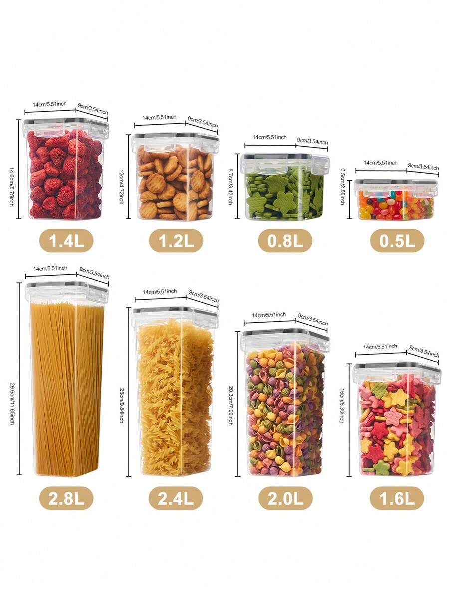 24-teiliges Set luftdichter Le – Food Storage Labels Bewertung und Preis