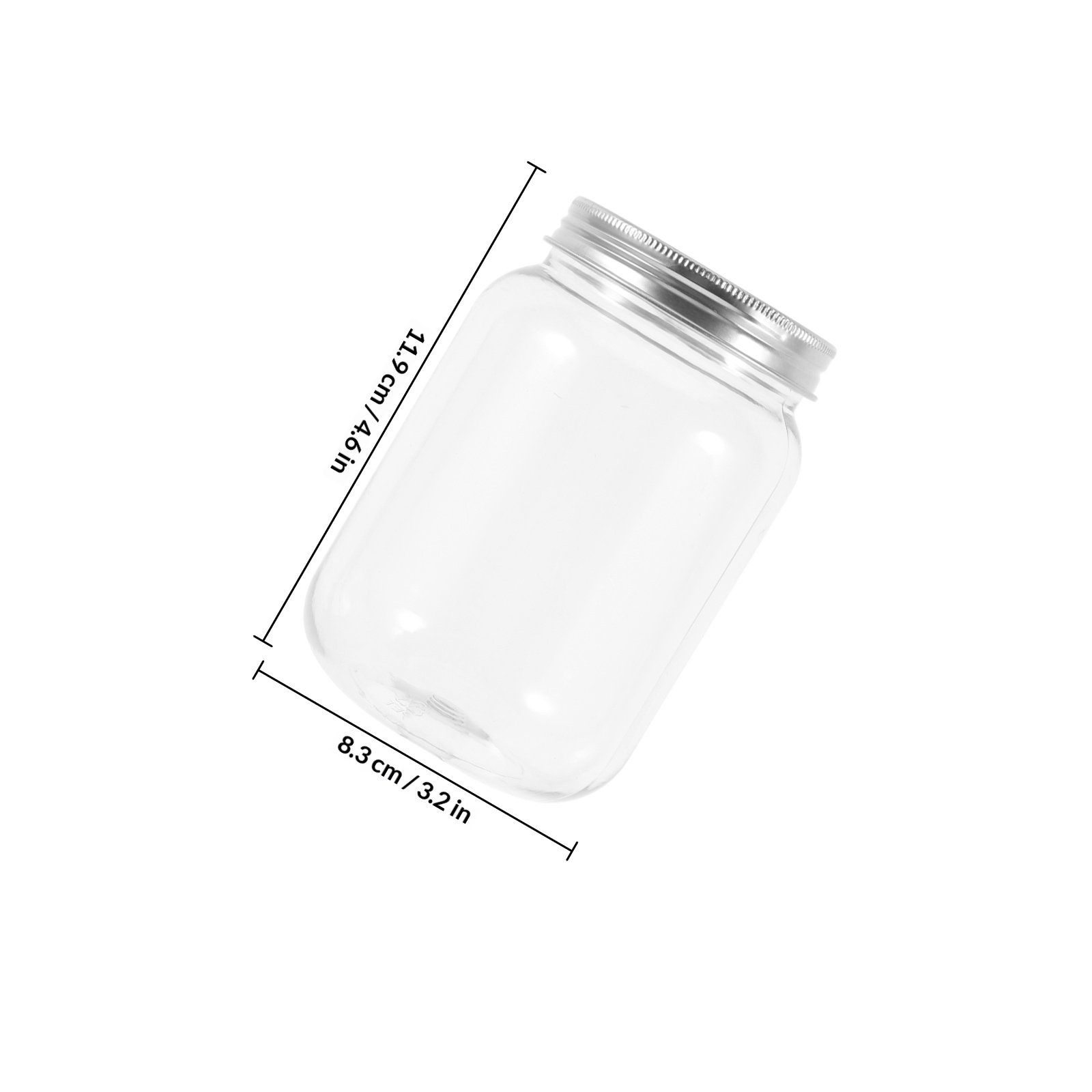 4 Stück transparente Kunststof – Food Storage Containers Bewertung und Preis