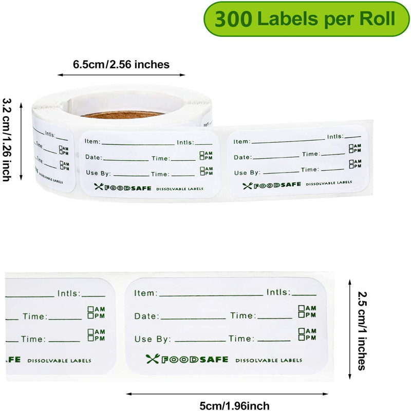 300 Stück Lebensmittelaufbewah – Food Storage Labels Bewertung und Preis