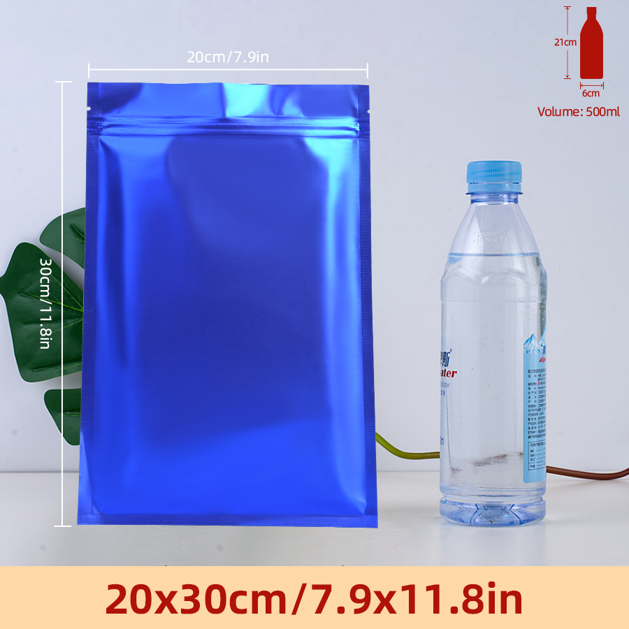 100 Stück matte blaue Folien-R – Food Storage Bag Bewertung und Preis