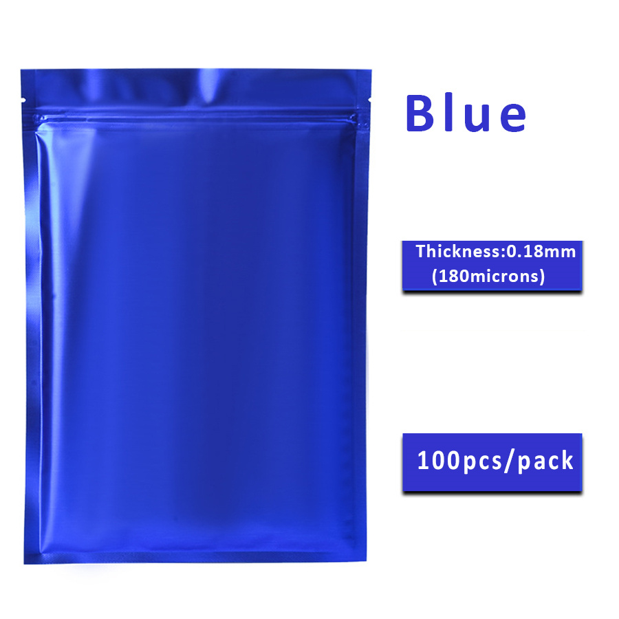 100 Stück matte blaue Folien-R – Food Storage Bag Bewertung und Preis