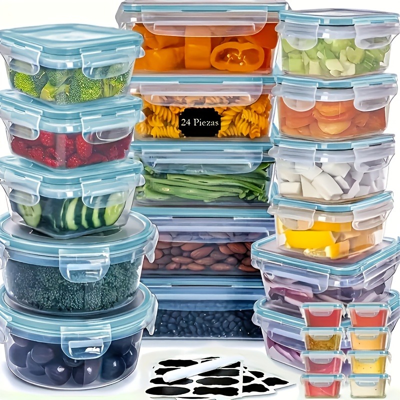 48-teiliges BPA-freies Lebensm – Food Storage Meals Bewertung und Preis