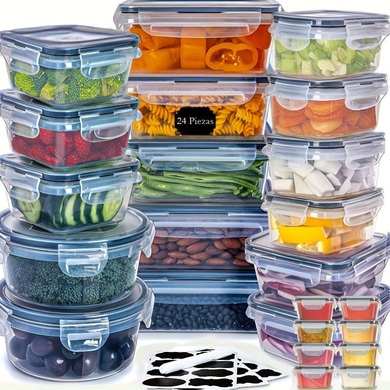 48-teiliges BPA-freies Lebensm – Food Storage Meals Bewertung und Preis