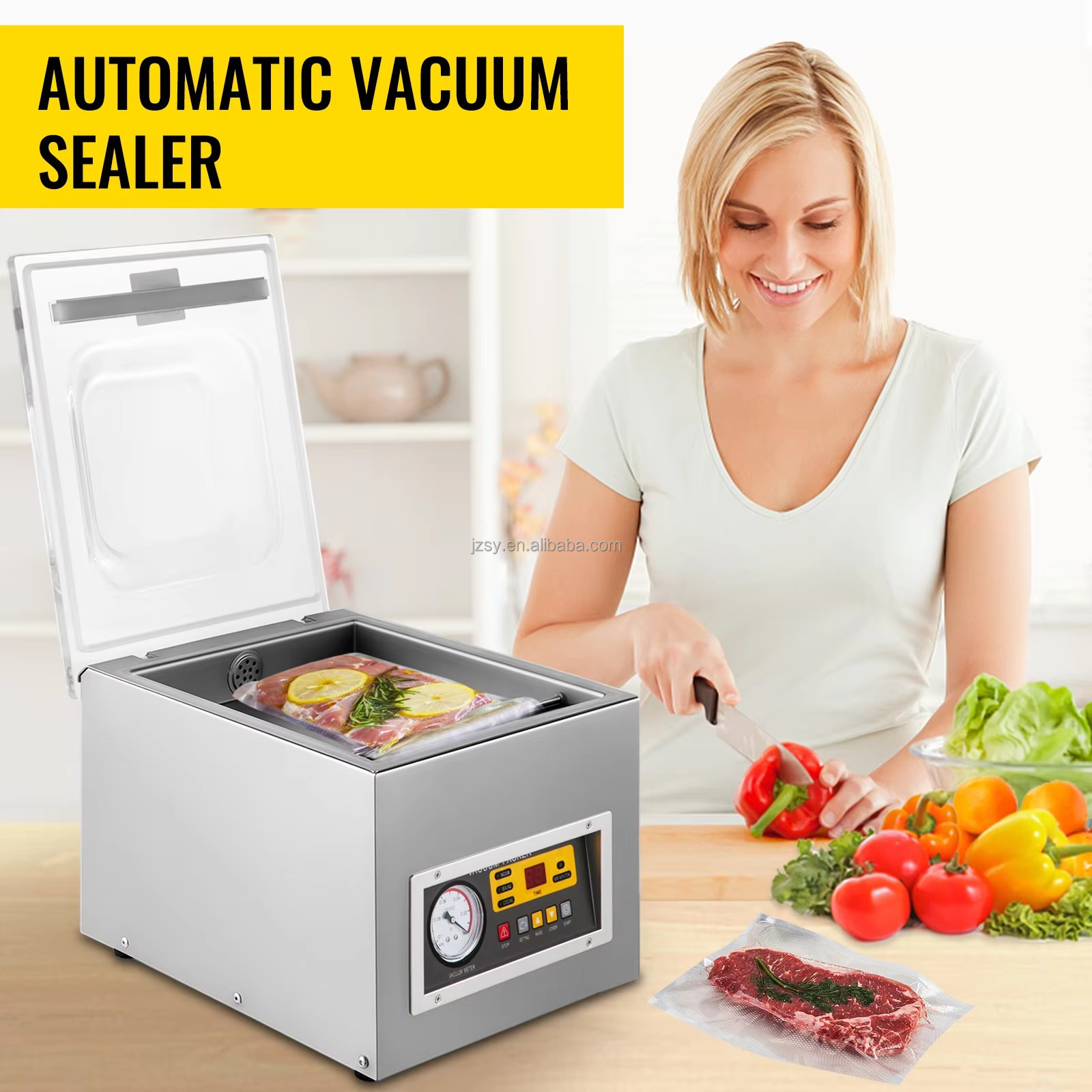 Vakuumverpackungsmaschine, kom – Food Storage Bag Bewertung und Preis
