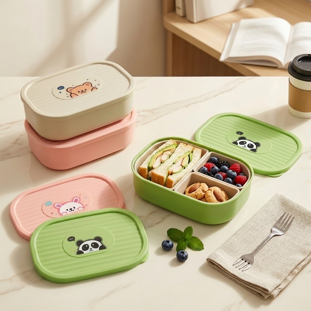 Niedliche, geteilte Lunchbox a – Food Storage Oven Safe Bewertung und Preis