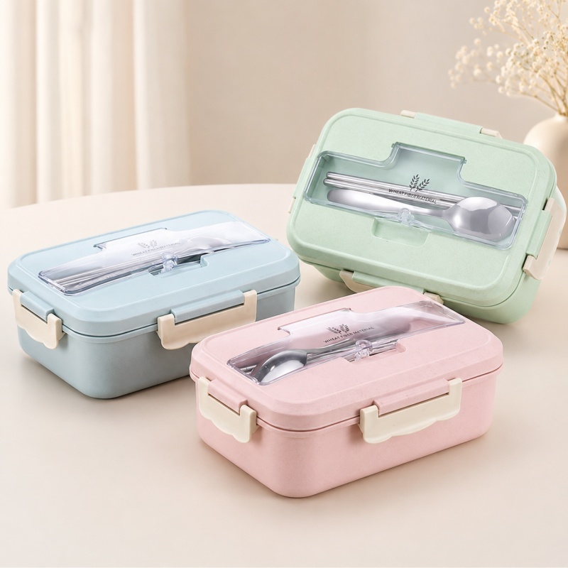Weizenstroh-Lunchbox, mikrowel – Food Storage Oven Safe Bewertung und Preis